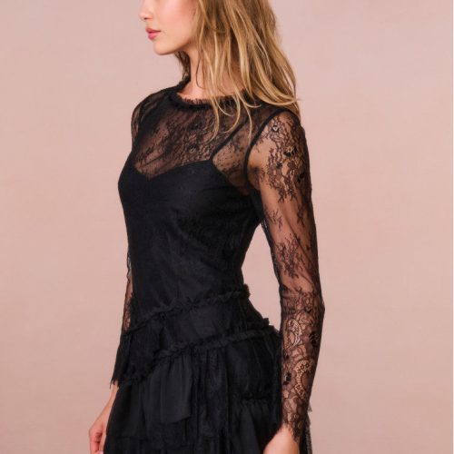 AMBERLEIGH DRESS BLACK D2520 2226 056