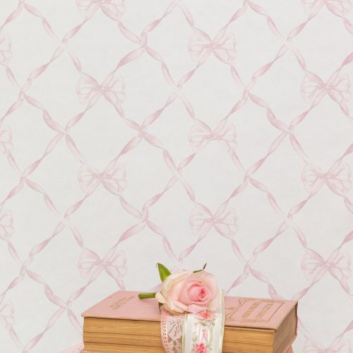 AST4114 BABY BOW WALLPAPER FADED PRIMROSE 00 2f70b3db f1c1 453e 819a d8f3f4f44e5b