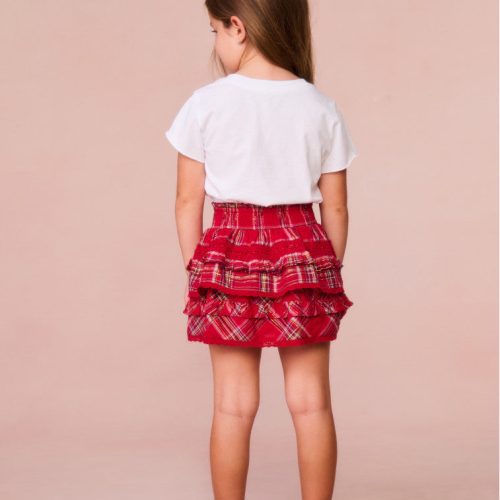 BILLIE SKIRT CHEERY RED GS016 2211 031