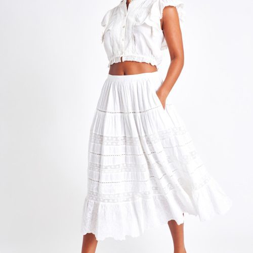 DONNA SKIRT WHITE 001 1