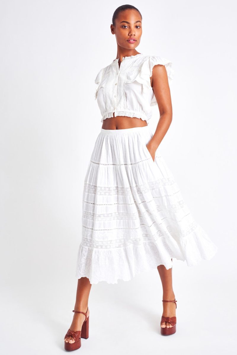 DONNA SKIRT WHITE 001 1