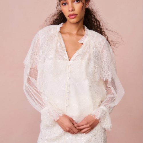 DUQUETTE TOP IVORY T1313 2226 104