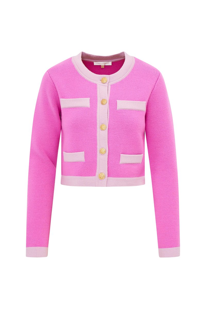 ELIF CARDIGAN FUSCHIA POP FLAT