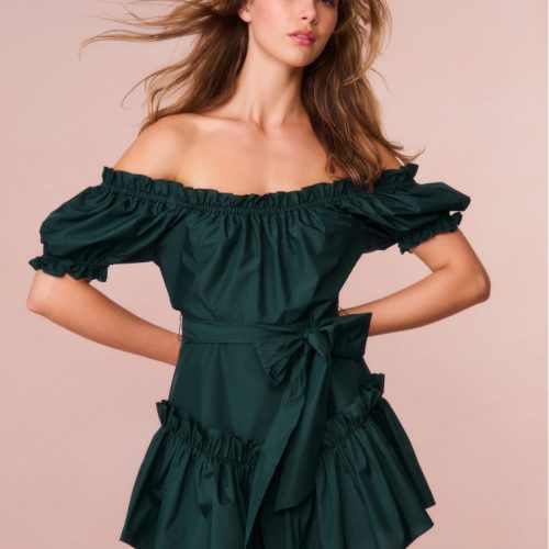 ESTINE DRESS GREEN D2518 2260 018