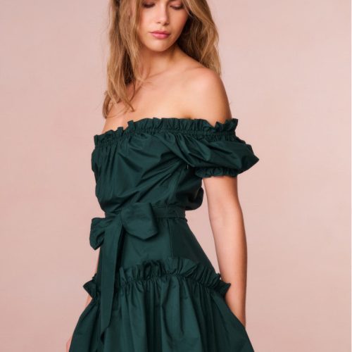 ESTINE DRESS GREEN D2518 2260 034