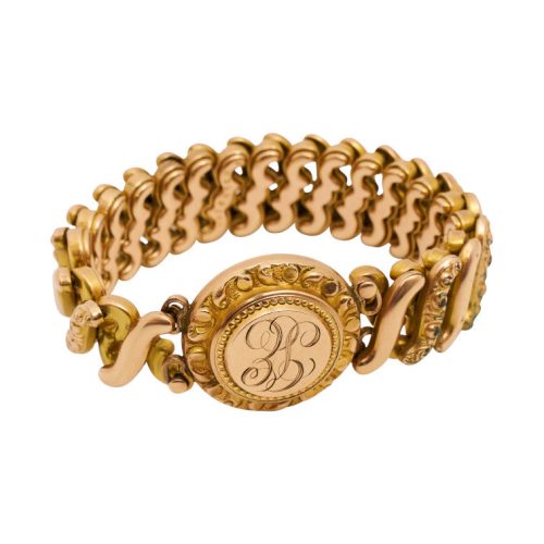 GoldLinkBracelet gold