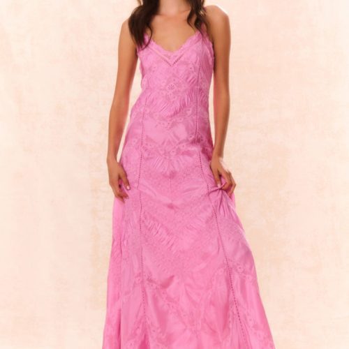 JOSANNE DRESS D2386 2019 TULIP PINK 004