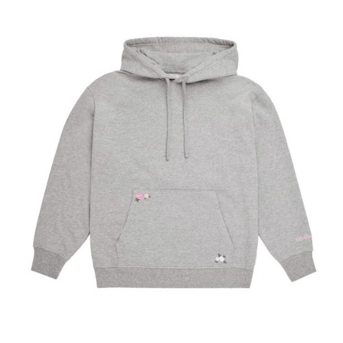 Cozy colored hoodie with drawstring