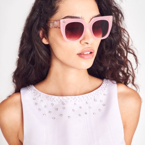 LA369 1154 TRIANASQUARESUNGLASSES PINKPARFAIT 003