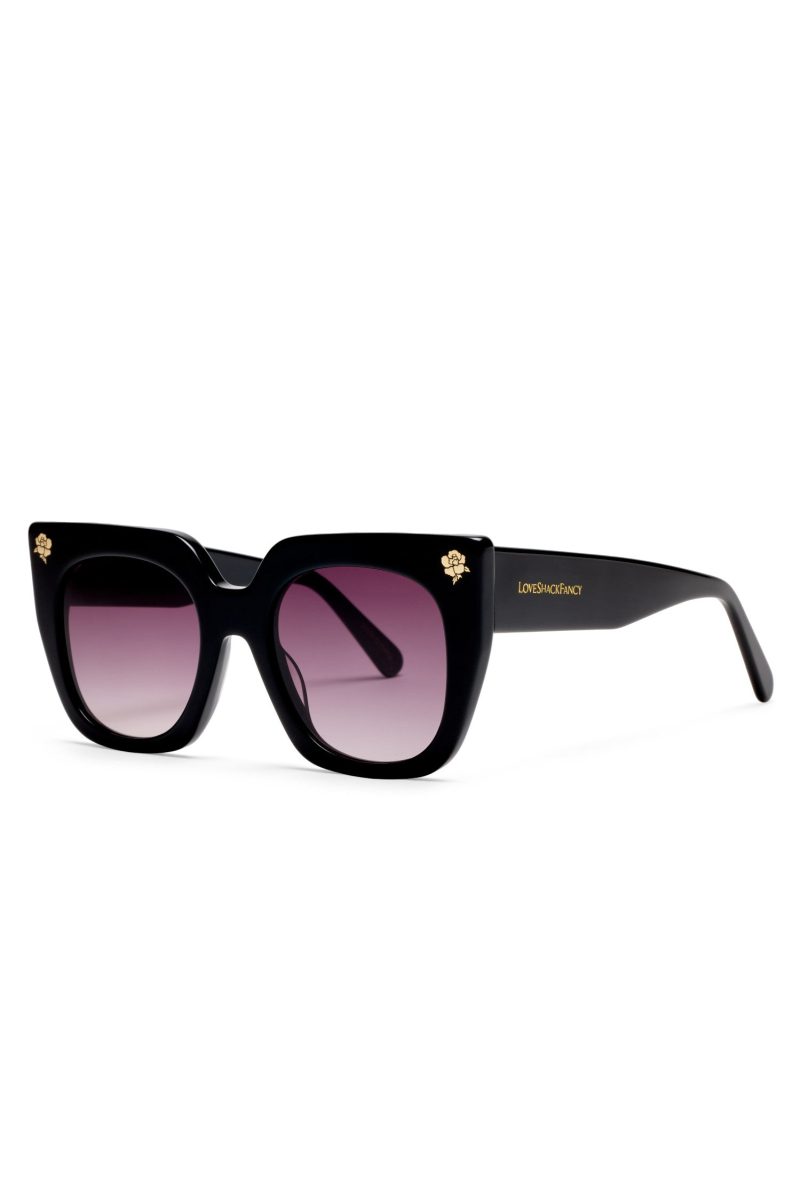 LA369 1154 TRIANASQUARESUNGLASSES SOFTBLACK 001