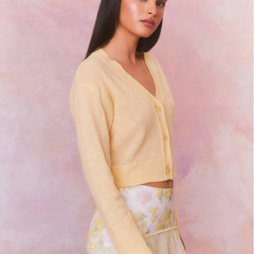 LAWRENCECARDIGAN BUTTERCUP K1600 1956 3585