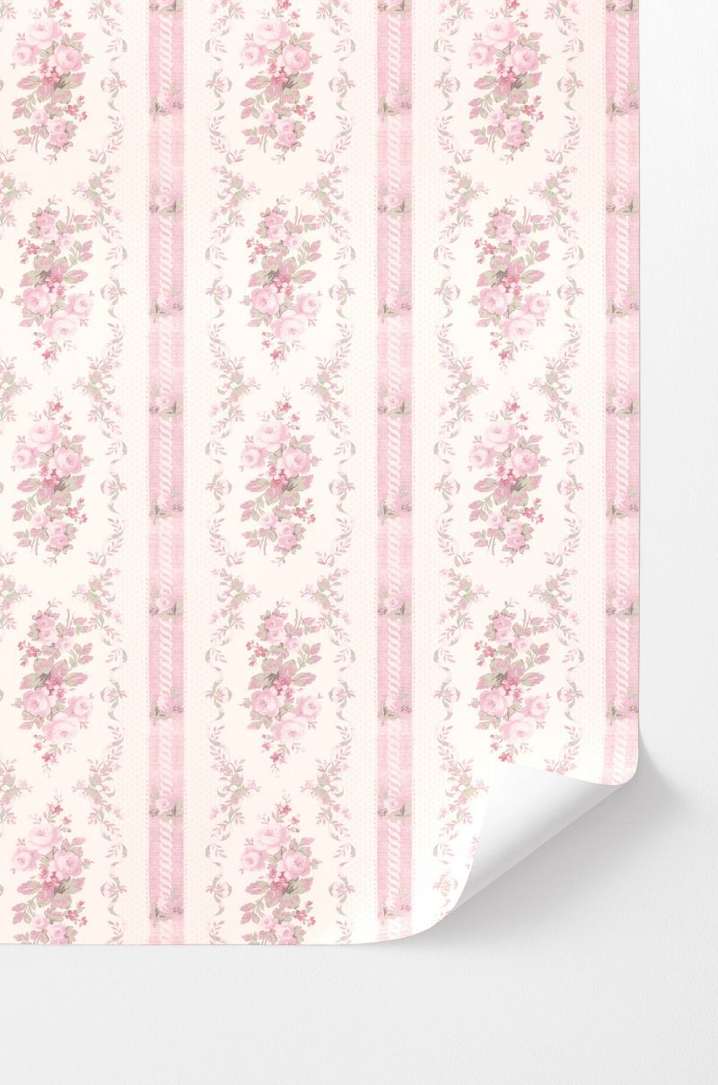 LSF6111 DREAMYDAYSPEELANDSTICKWALLPAPER PINKPARFAIT