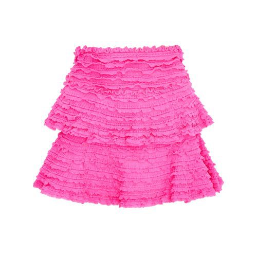 MACAW SKIRT FLAT LOVESTRUCKPINK