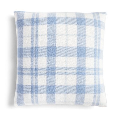 Pillow featuring a pretty plaid print.