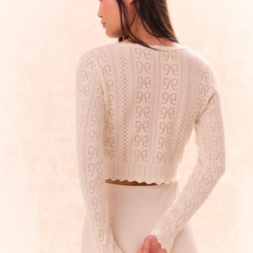 PETRA CARDIGAN K1409 2074 IVORY 072